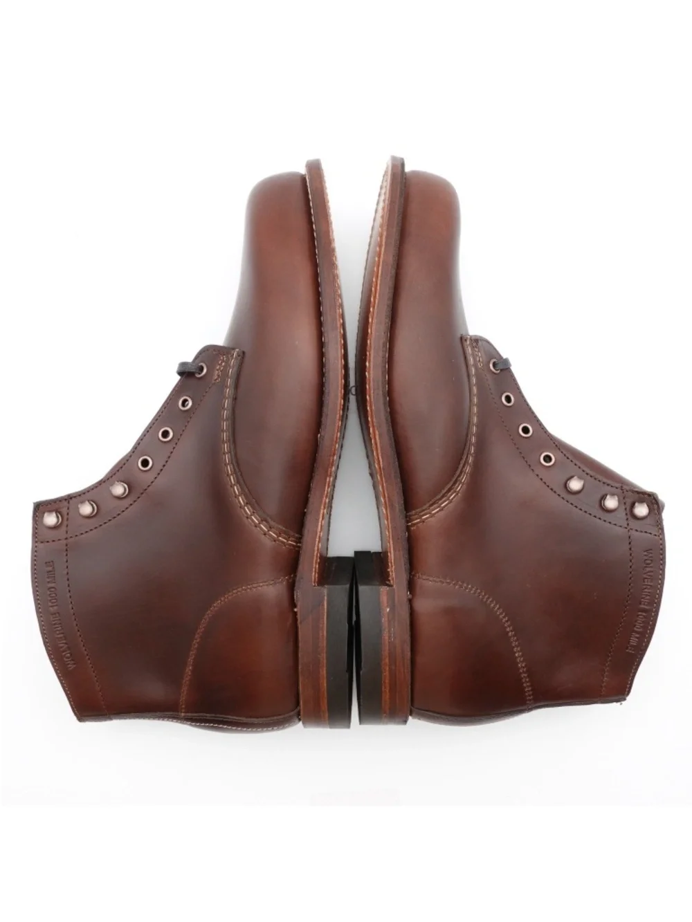 Wolverine Men's 1000 Mile Plain-Toe Original Leather Made in USA Boots W05301